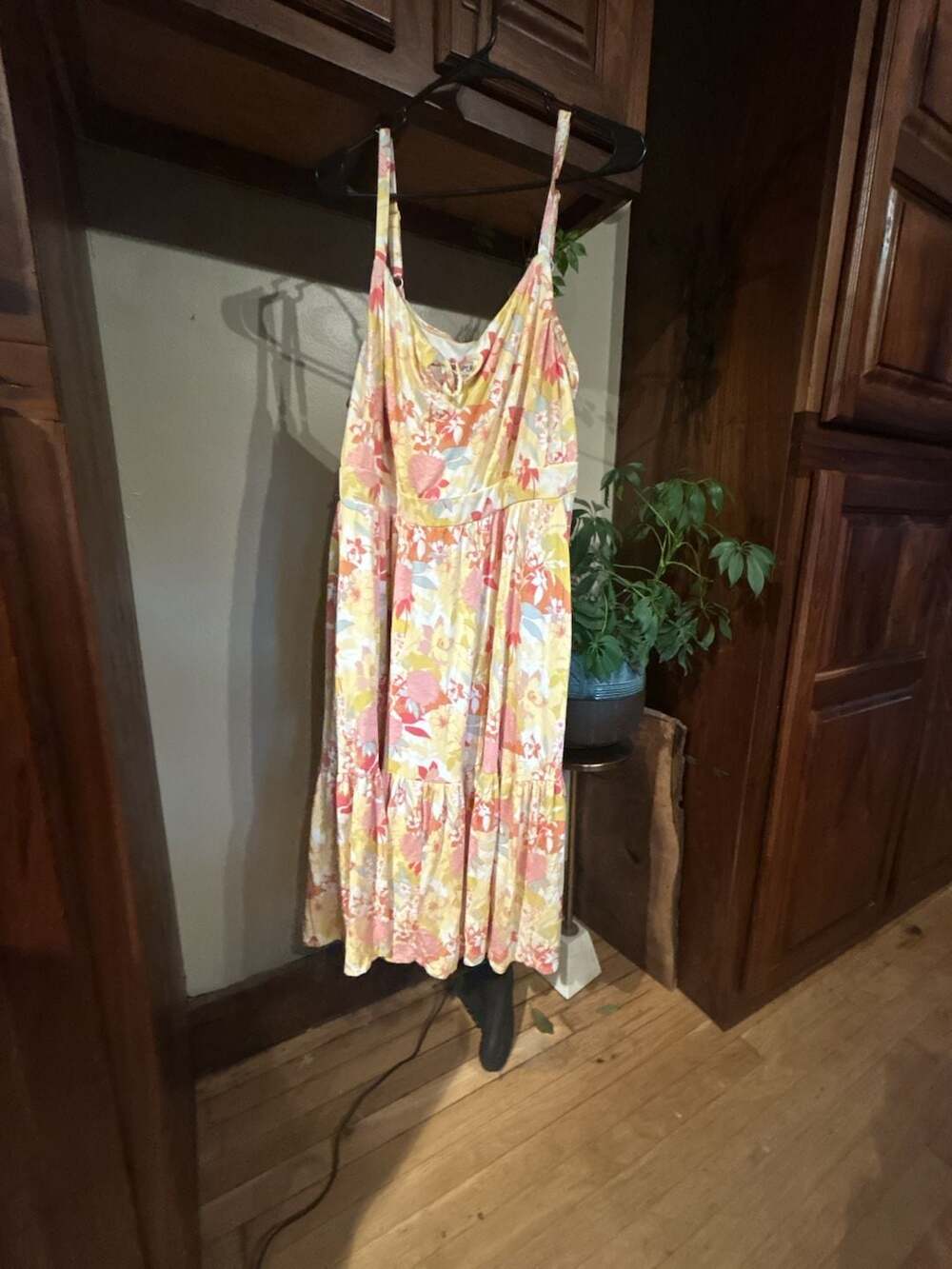 Torrid Supersoft Babydoll Dress in Pastel Floral 6X – Curvy Thrift Co.